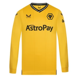 Wolves FC Voetbaltenue 2023-2024 Thuisshirt - L/S