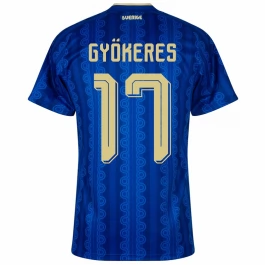 Zweden Gyökeres 17 Uitshirt WK 2026