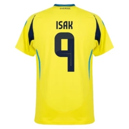 Zweden Isak 9 Thuisshirt 2024 Voetbaltenue