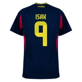 Zweden Isak 9 Uitshirt 2024 Voetbaltenue