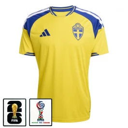 Zweden Thuisshirt WK 2026 met Patch