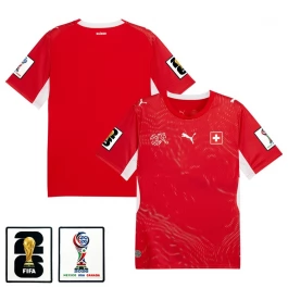 Zwitserland Thuisshirt WK 2026 met Patch