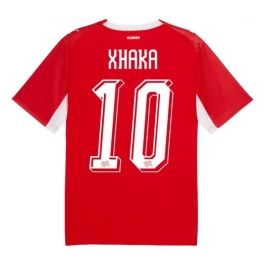 Zwitserland Xhaka 10 Thuisshirt WK 2026